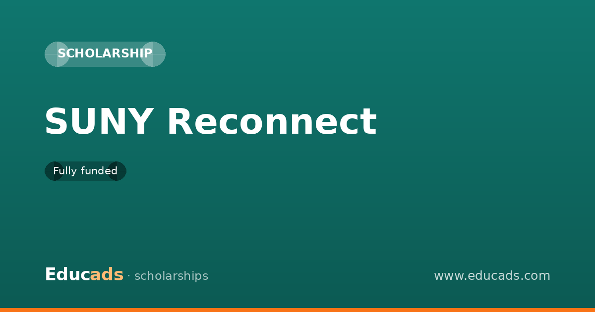 SUNY Reconnect scholarship