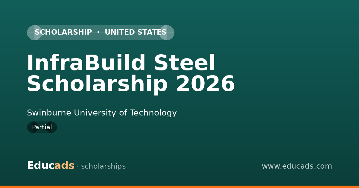 InfraBuild Steel Scholarship 2026 scholarship