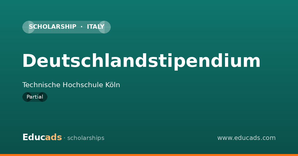 Deutschlandstipendium scholarship