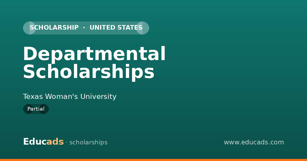 Departmental Scholarships scholarship