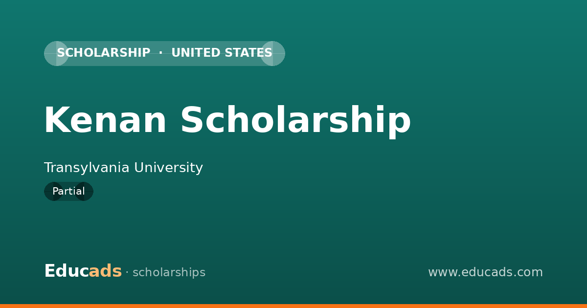 Kenan Scholarship scholarship