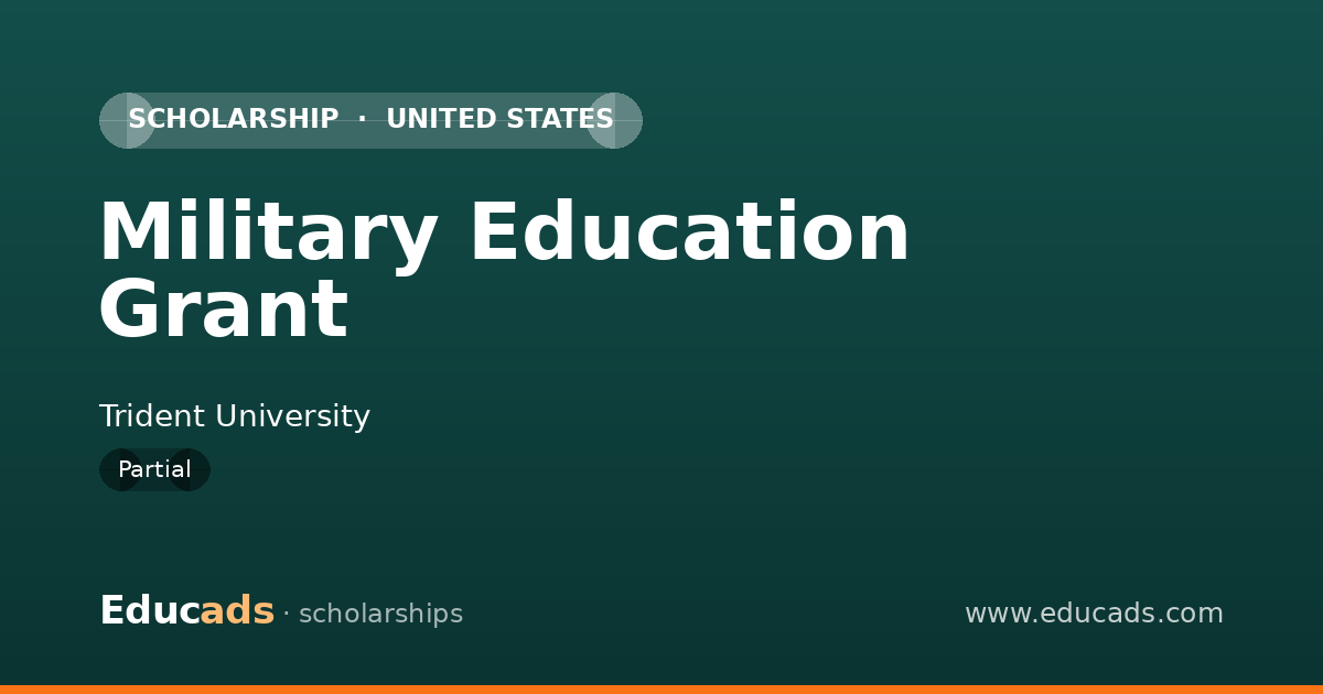 Military Education Grant scholarship