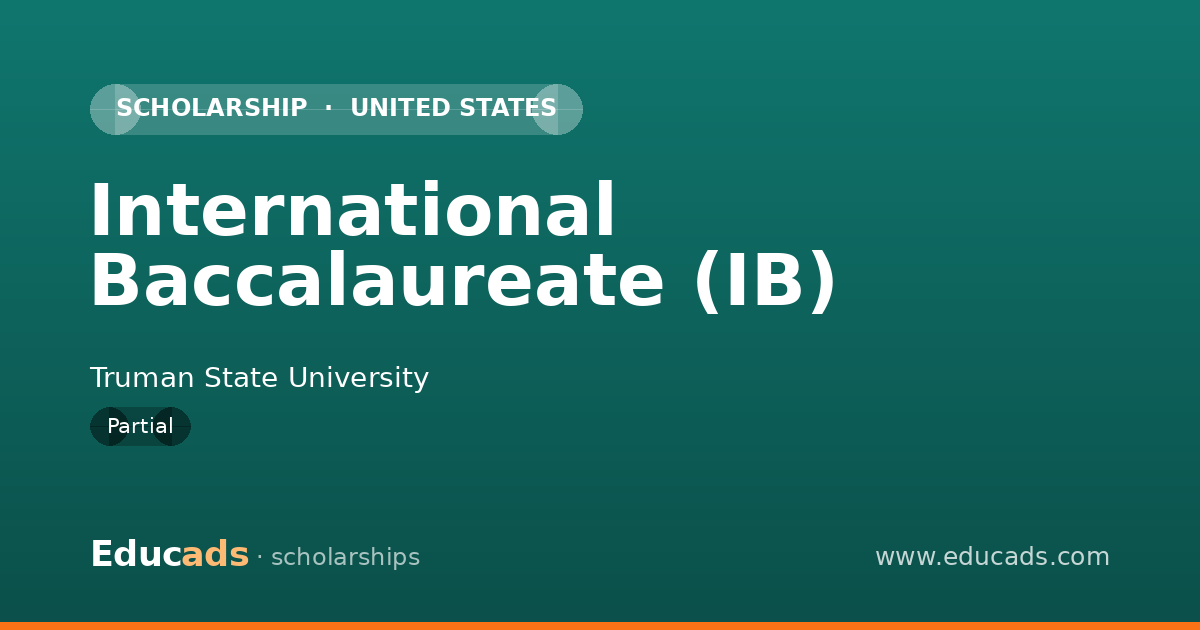 International Baccalaureate (IB) scholarship