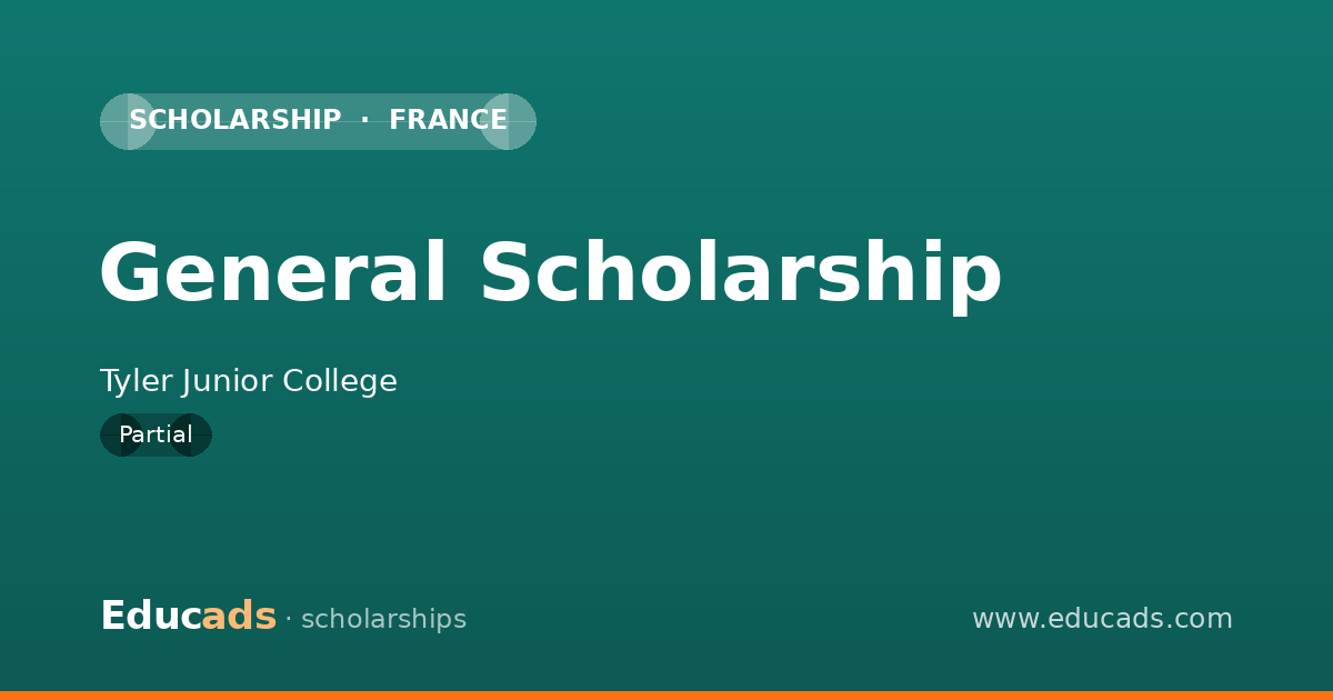 General Scholarship scholarship