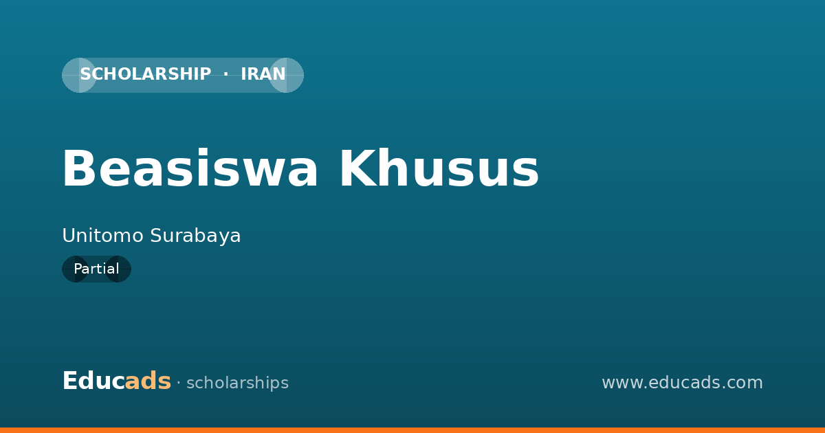 Beasiswa Khusus scholarship