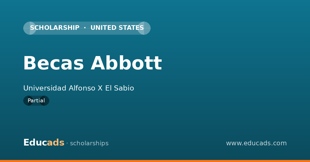 Becas Abbott scholarship