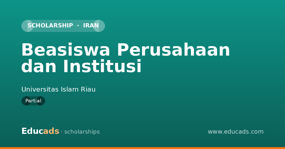 Beasiswa Perusahaan dan Institusi scholarship