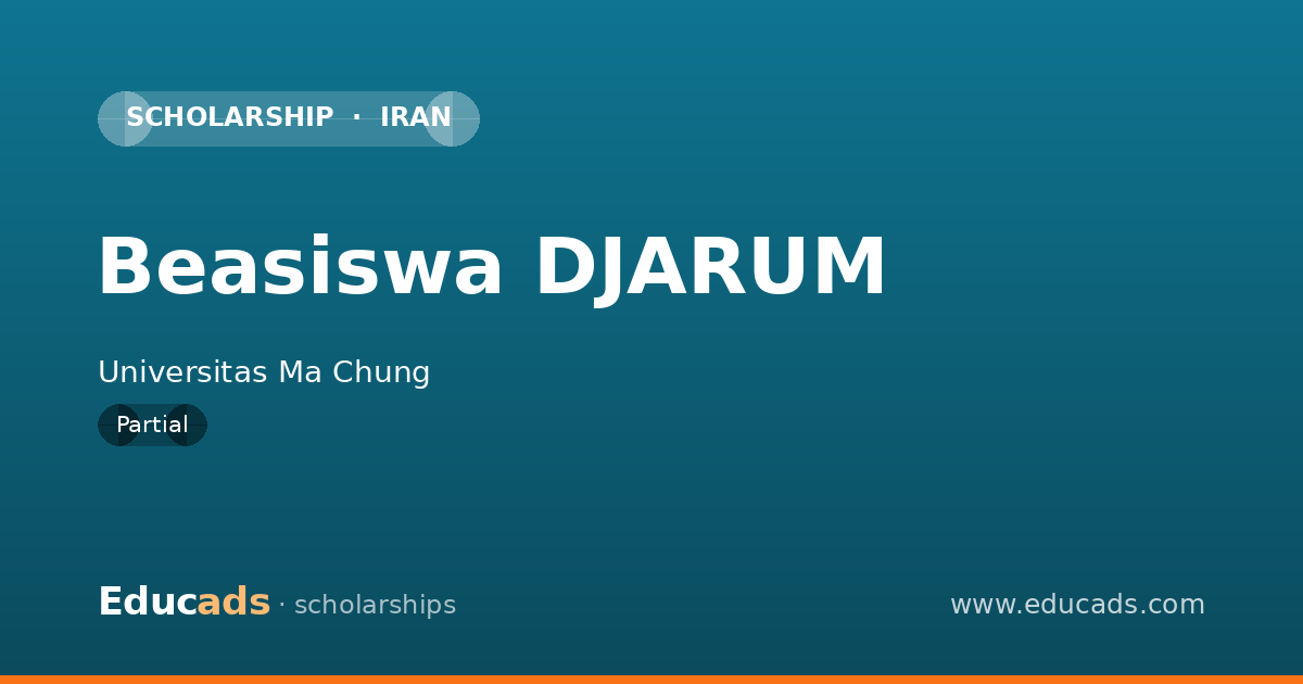 Beasiswa DJARUM scholarship