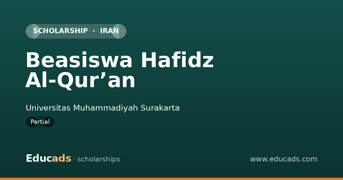 Beasiswa Hafidz Al-Qur’an scholarship