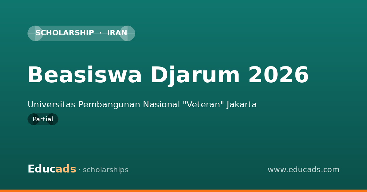 Beasiswa Djarum 2026 scholarship
