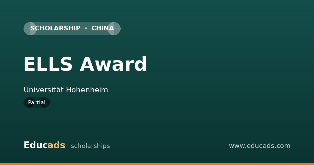 ELLS Award scholarship