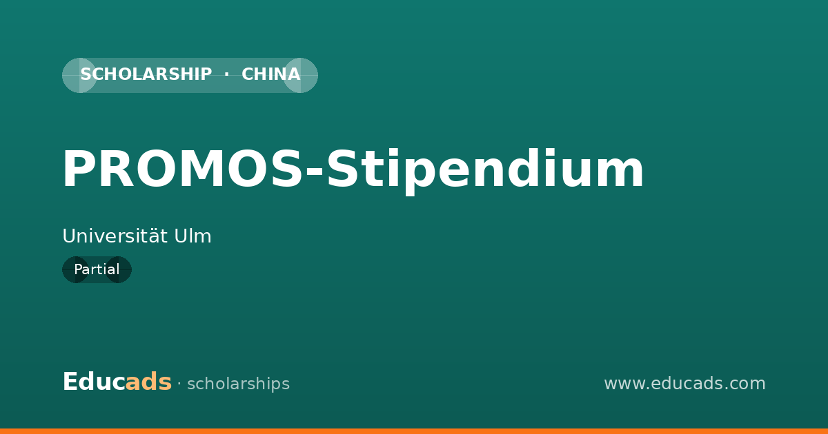 PROMOS-Stipendium scholarship