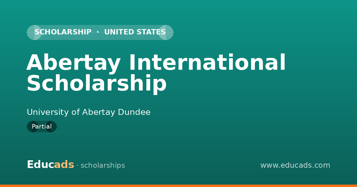 Abertay International Scholarship scholarship