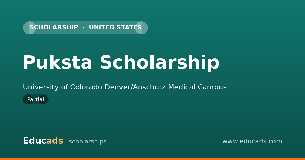 Puksta Scholarship scholarship