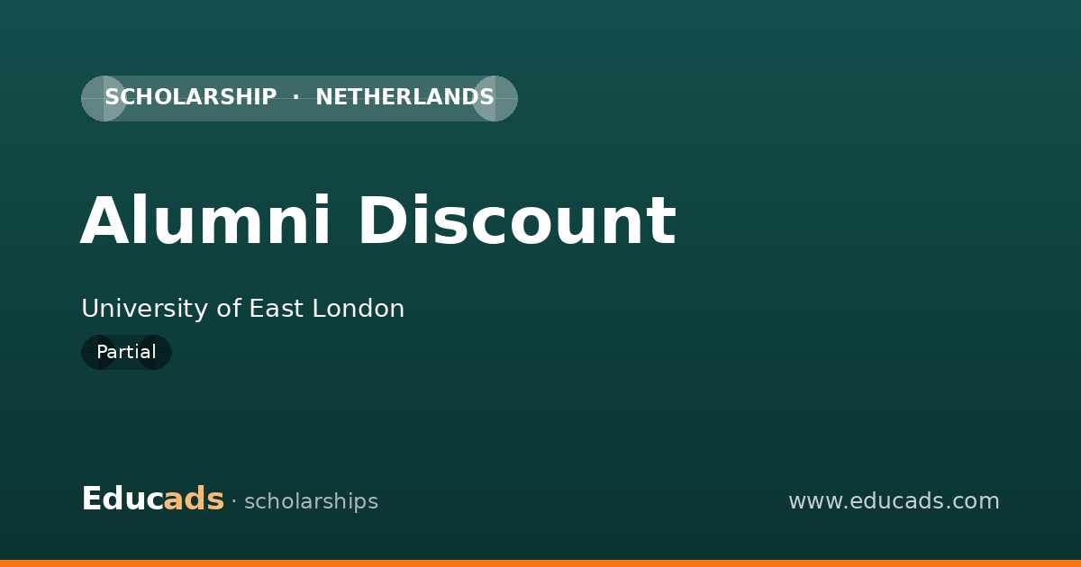 Alumni Discount scholarship