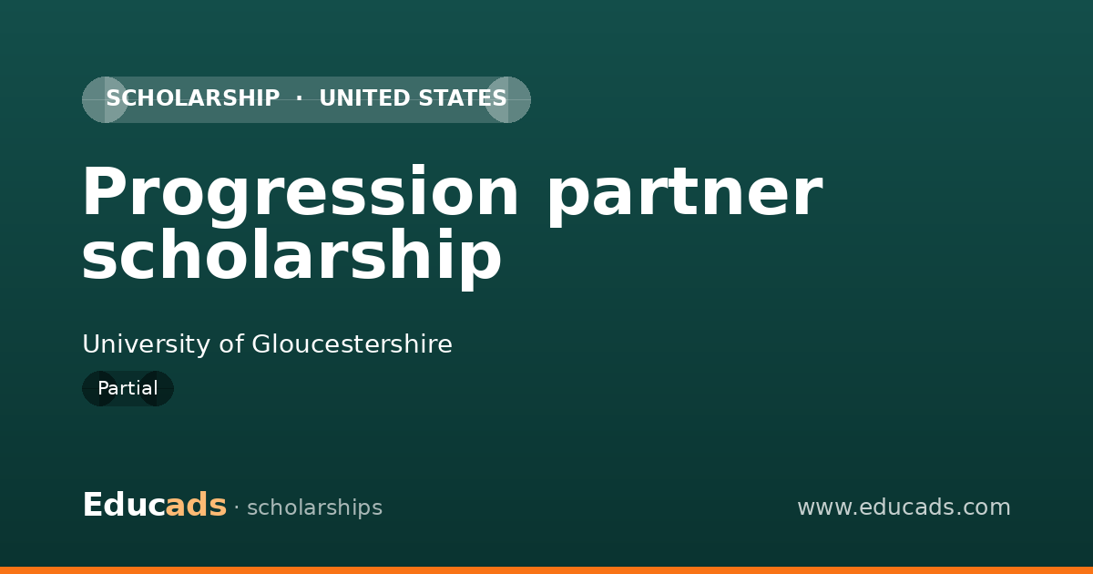 Progression partner scholarship scholarship