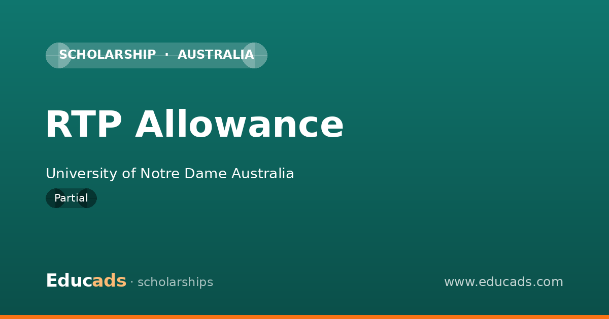 RTP Allowance scholarship