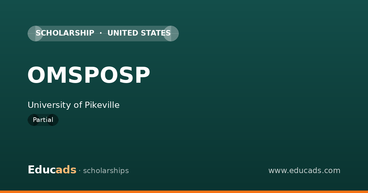 OMSPOSP scholarship