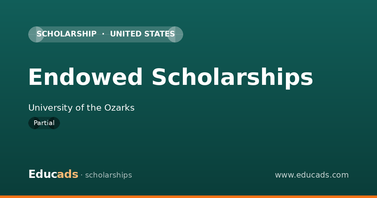 Endowed Scholarships scholarship