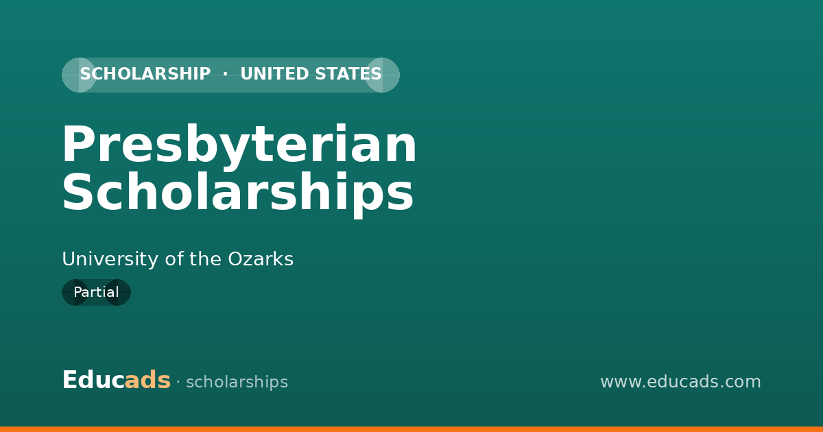 Presbyterian Scholarships scholarship