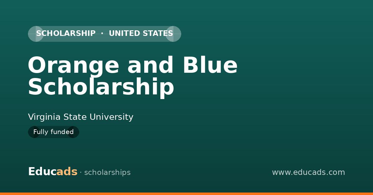 Orange and Blue Scholarship scholarship