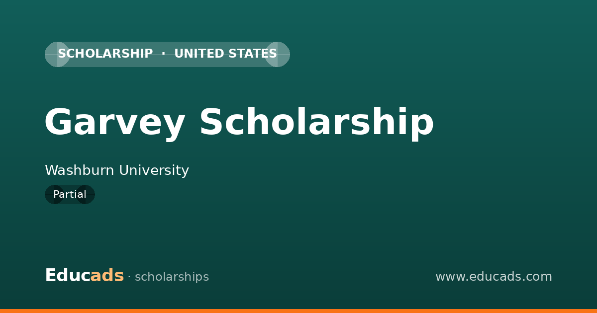 Garvey Scholarship scholarship