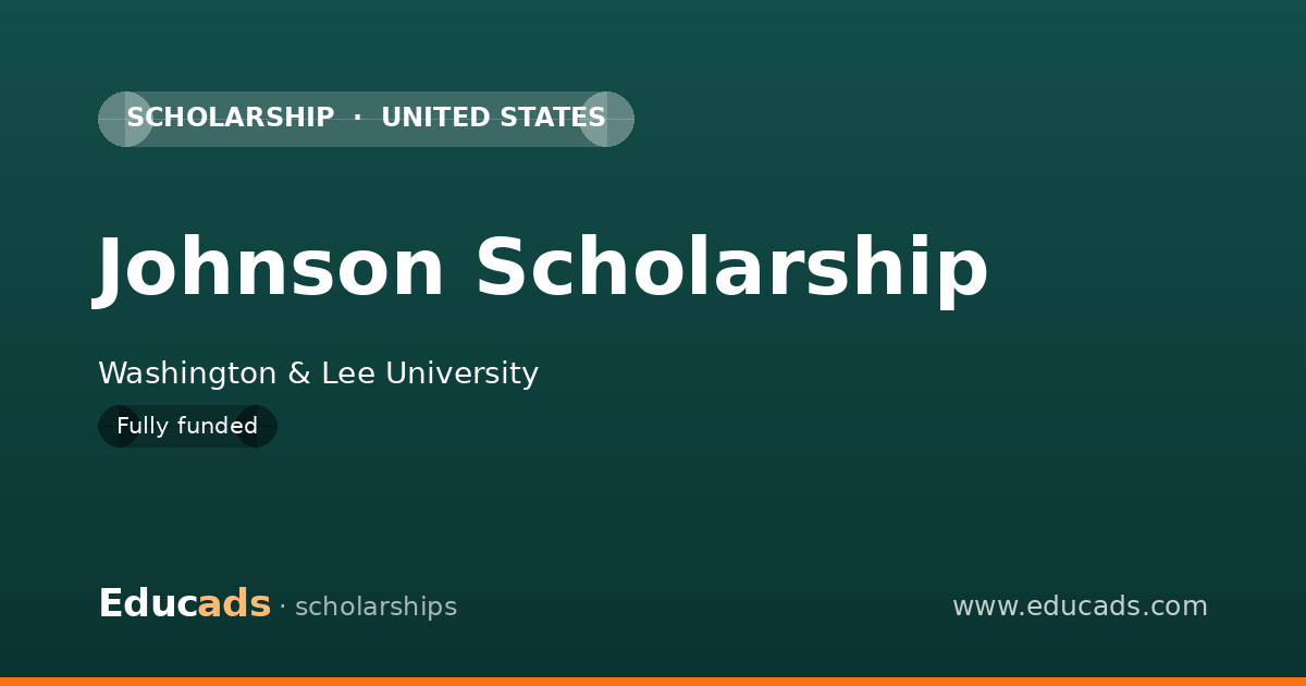 Johnson Scholarship scholarship