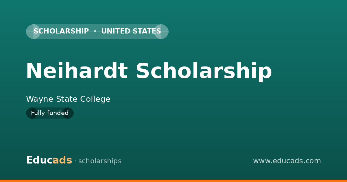 Neihardt Scholarship scholarship