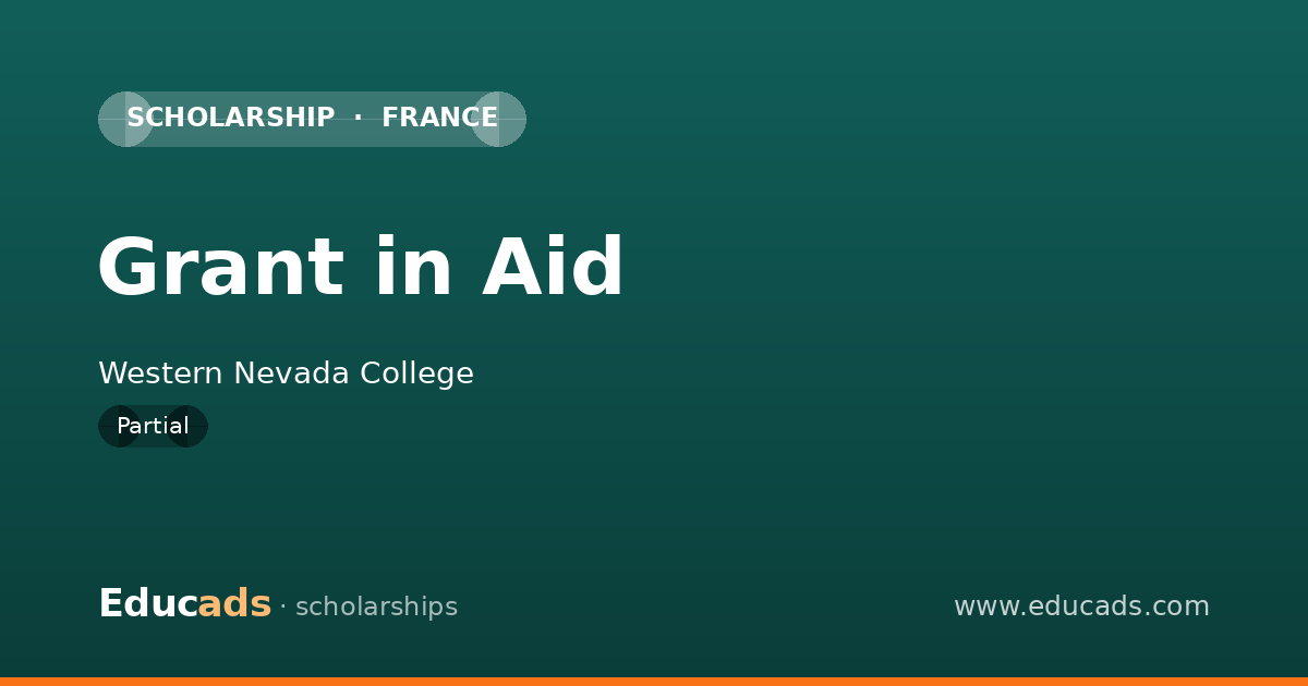 Grant in Aid scholarship