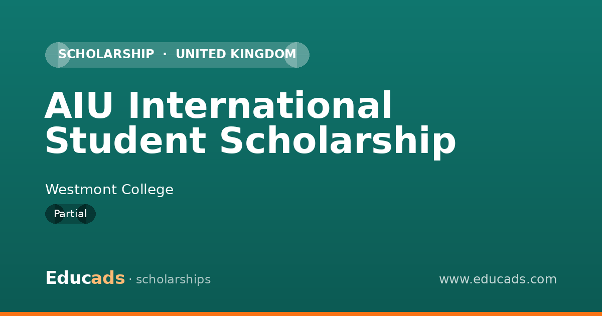 AIU International Student Scholarship scholarship