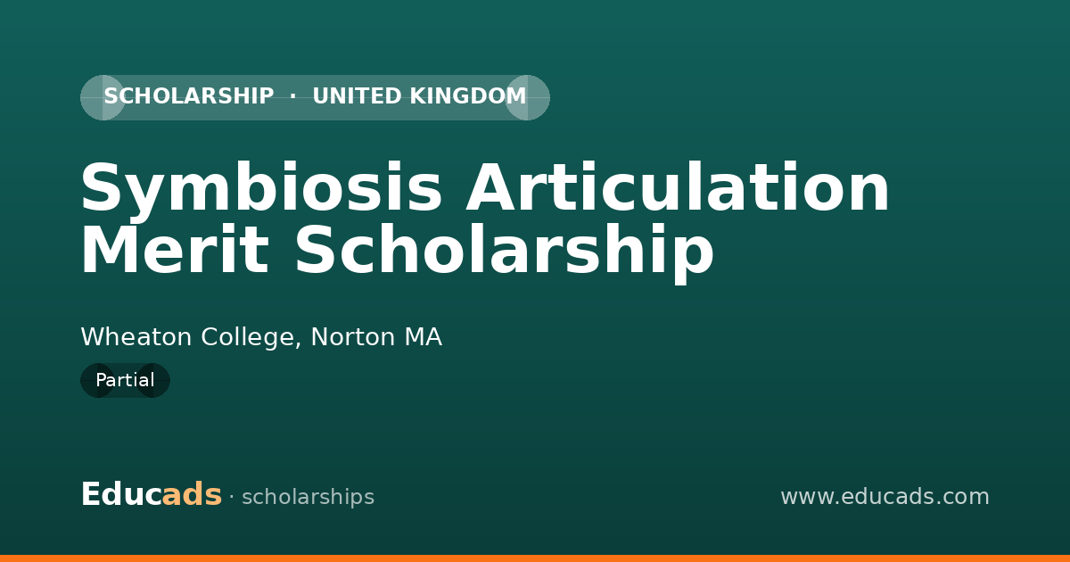 Symbiosis Articulation Merit Scholarship scholarship